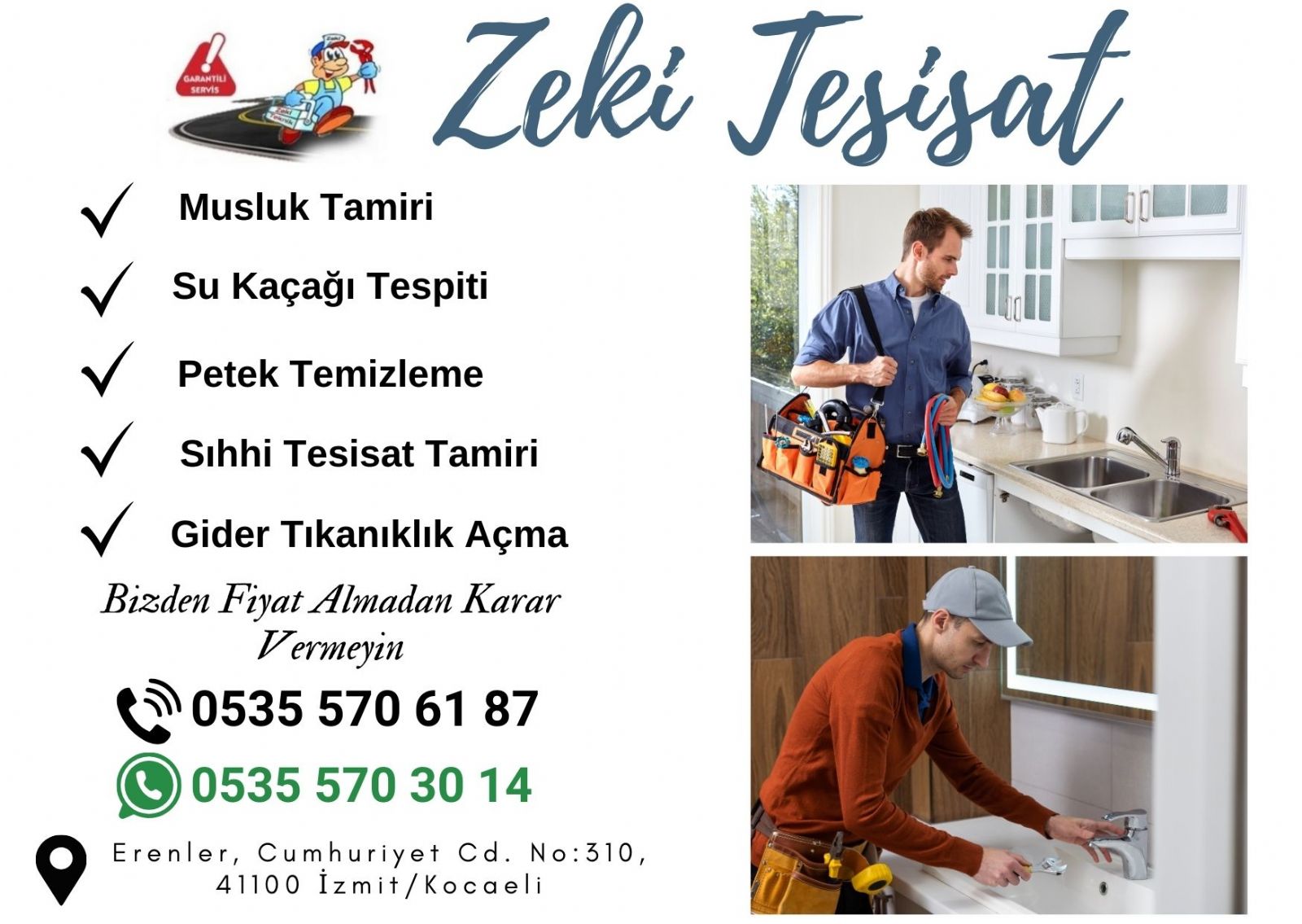 İzmit Su Kaçağı Tespiti